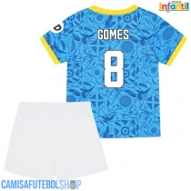 Camisa de time de futebol Wolves Joao Gomes #8 Replicas 3º Equipamento Infantil 2025-26 Manga Curta (+ Calças curtas)